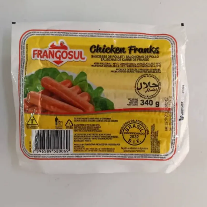 Salchichas de Pollo 340 gramos