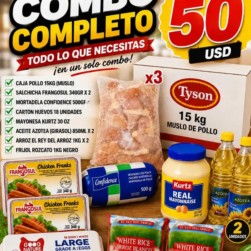 SUPER COMBO COMPLETO-50 USD