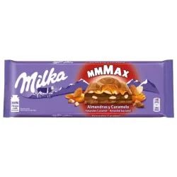 Tableta de chocolate Milka Almendra 300 gramos 
