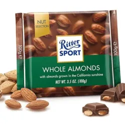 Tabletas de Chocolate con Almendras 100 gramos 
