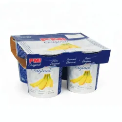 Yogurt de vasito Platano 120 gramos