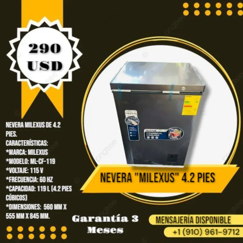 NEVERA "MILEXUS" 4.2 PIES
