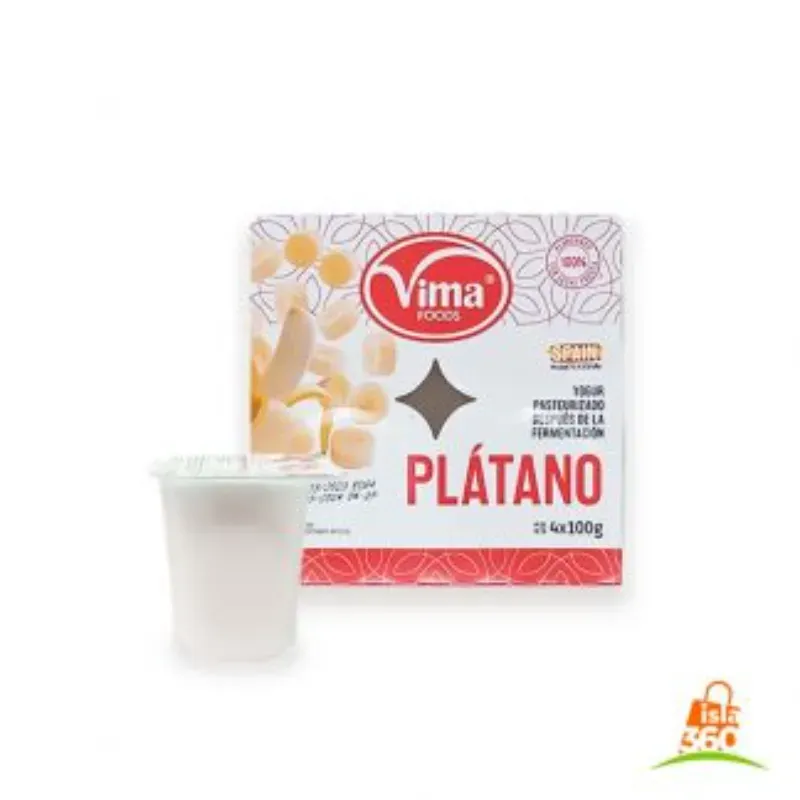 YOGOURT DE PLÁTANO VIMA