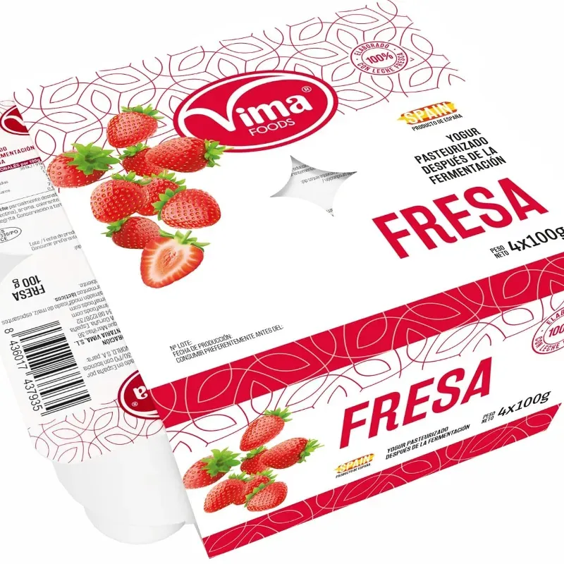 Yogurt Pasteurizado Fresa 