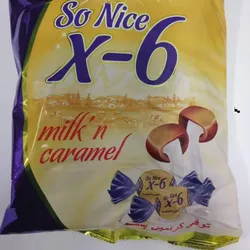 Caramelos X6 sabor leche