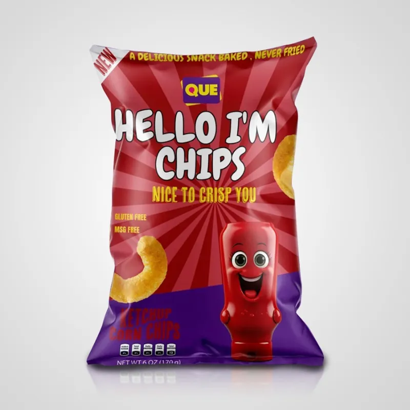 Chips Ketchup 