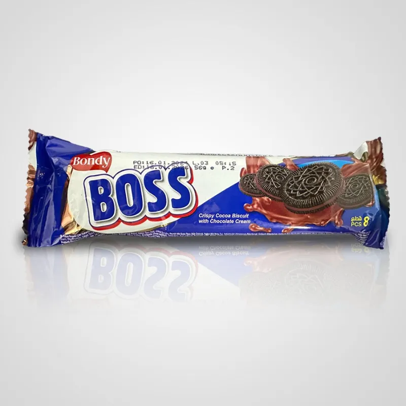 Galletas Boss con Crema de Chocolate 