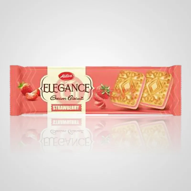 Galletas Elegance con Crema de Fresa 