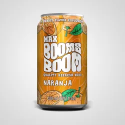 Refresco Booms Boom Naranja