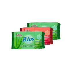 3 Jabones de lavar Ríos (160 g / 0.3 lb c/u) – Aroma según disponibilidad