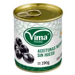 Aceitunas Negras Sin Hueso 212 ml