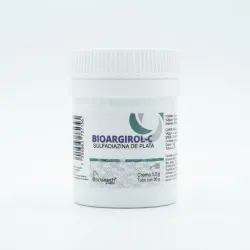Bioargirol-C Sulfadiazina de Plata 1% Crema, Tarro con 30 g