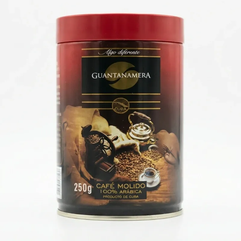 Café Guantanamera 100% Arábica – 250 g (Lata Roja)