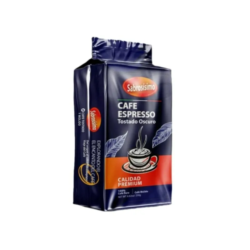 Café Molido Sabrosísimo – Tueste oscuro – 250 g (8.82 oz)