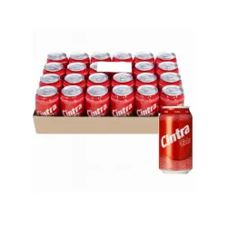 Cintra Refresco Sabor Cola – Caja 24 Latas de 330ml