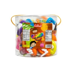 Caramelos duros Bocas Lokas CoRall – Pote de 90 g (20 unidades)