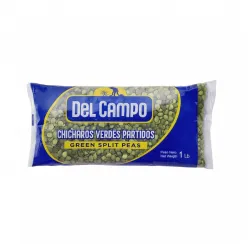 Chícharos Verdes Partidos - 1 Libra