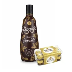 Combo Exclusivo: Ruavieja Chocolate + 16 Ferrero Rocher