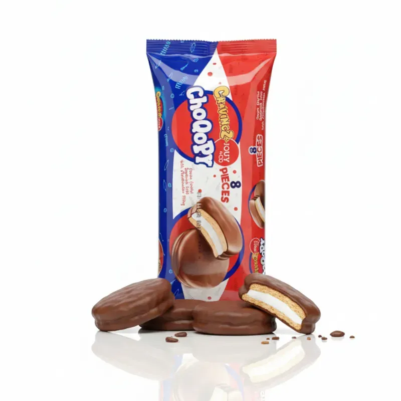 Cravingz Choqopy - Torta Sandwich de Chocolate 184g - Bizcocho Suave