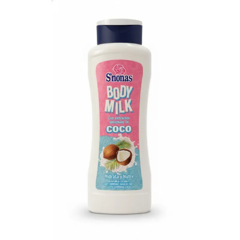 CREMA CORPORAL (BODY MILK) S'NONAS COCO - 500 ML