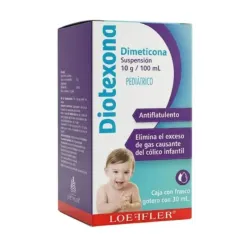 Diotexona Pediátrica Dimeticona 10 g/100 mL, Gotas 30 mL