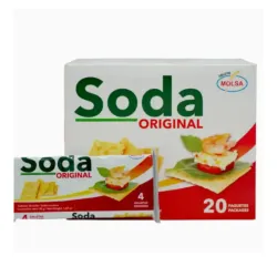 Galletas de soda, 20 paquetes