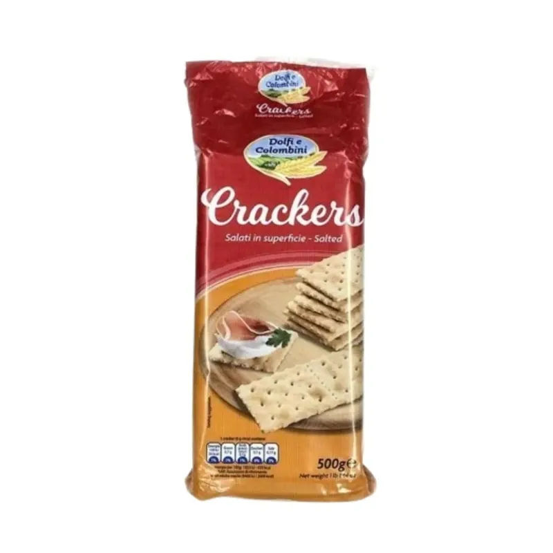 Galletas de Soda Dolfi e Colombini 500 g | Crackers Saladas