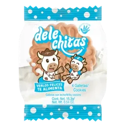 Galletas Lechita – 4 Galleticas con Leche