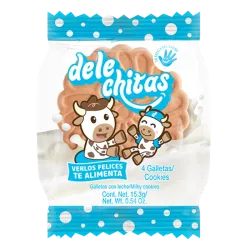 Galletas Lechita – 4 Galleticas con Leche