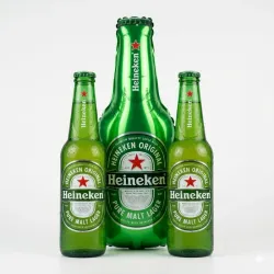 Globo inflable de Heineken + 2 Cervezas Heineken – Regalo especial para papá