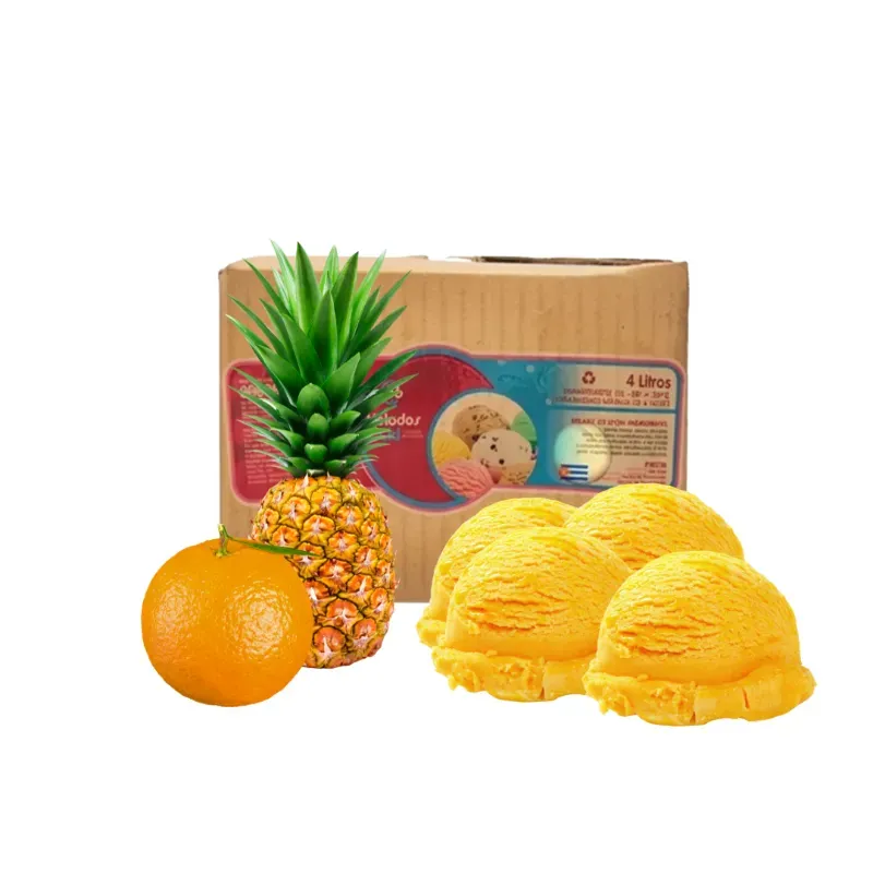 Helado de NaranjaPiña 4 Litros 