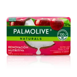 Jabón Palmolive Renovación Nutritiva Cereza y Coco - 120g