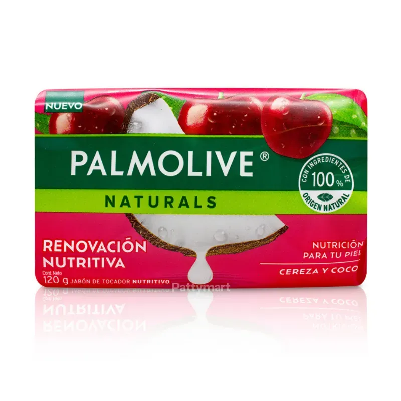 Jabón Palmolive Renovación Nutritiva Cereza y Coco - 120g