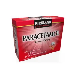 Kirkland Paracetamol 500 mg – 100 Tabletas