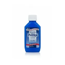 Leche de Magnesia Phillips 120 ml - Alivio Efectivo Estreñimiento y Acidez - Laxante y Antiácido Natural