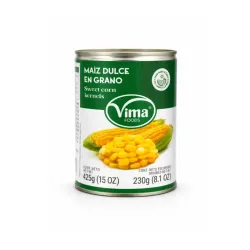 Maíz dulce en grano Vima Foods (425 g / 15 oz)