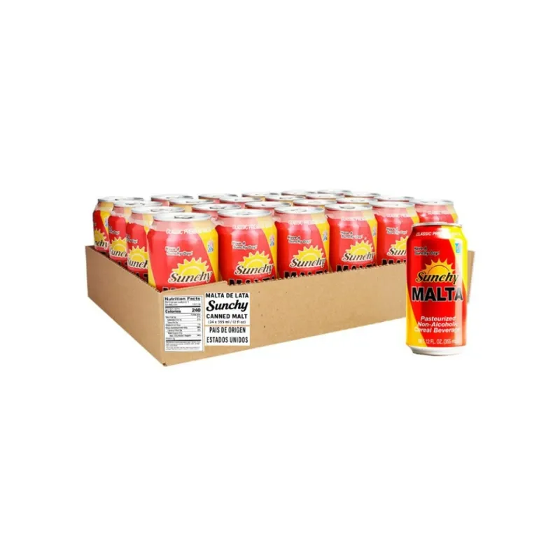 Malta Sunchy – 24 latas x 355 ml