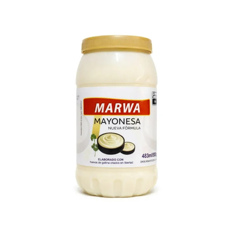 Mayonesa Marwa 500 g / 483 ml | Nueva Fórmula