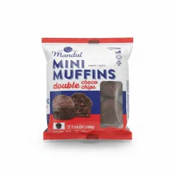 Mini Magdalenas Double Choco Chips 200g