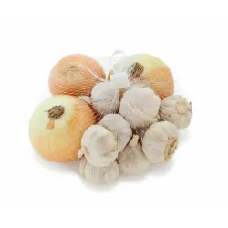 Mixto Importado - 1 kg Cebolla + 10 Cabezas de Ajo