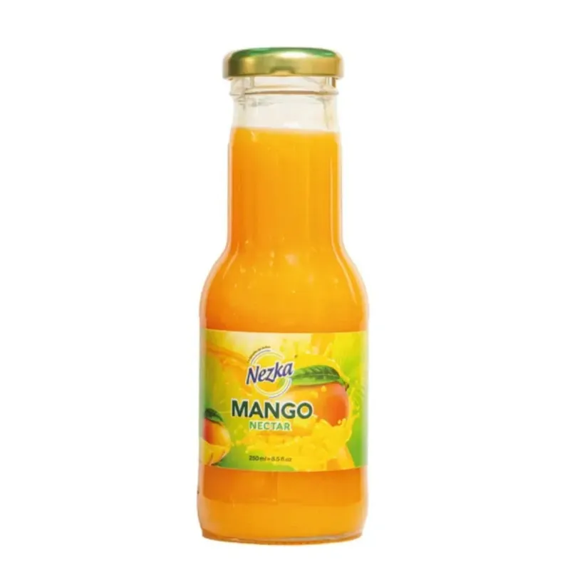 Nezka Néctar de Mango 250 ml (8.5 fl oz) | Botella de Vidrio