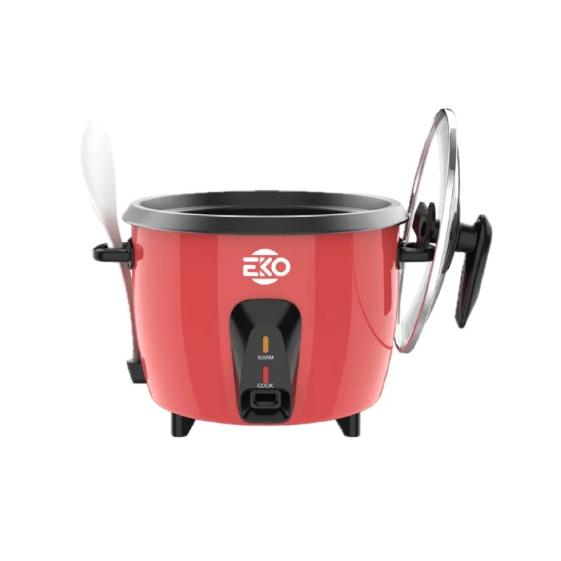 Olla Arrocera EKO 1.8L – 8 Tazas de Arroz Crudo (Color Rojo)