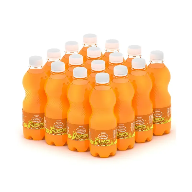 Pack de 16 unidades Pomito de Refresco sabor Naranja 330 ml 