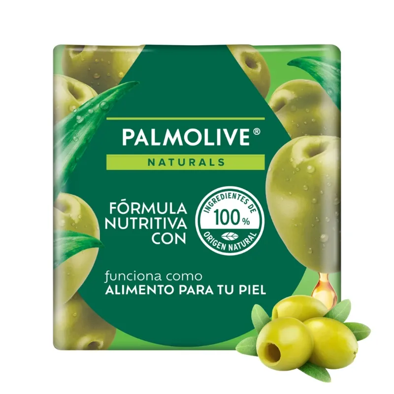 Palmolive Jabón de Oliva – Pack 4 x 120g (480g)