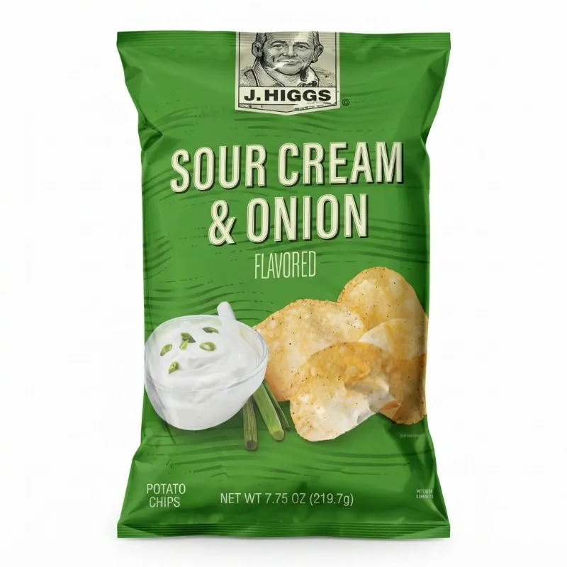 Papas J. Higgs Crema Agria y Cebolla 219.7 g