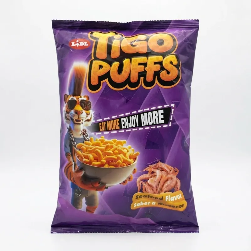 Papitas Tigo sabor marisco – Snack de queso 40 gr