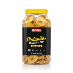 Platanitos Iberia Sabor Ajo 565 gr