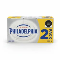 Queso Philadelphia Original - Pack 2 Unidades (440g)