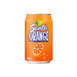 Santa Refresco de Naranja Gaseado 330 ml