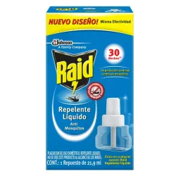 Repuesto para Repelente Raid Líquido Eléctrico